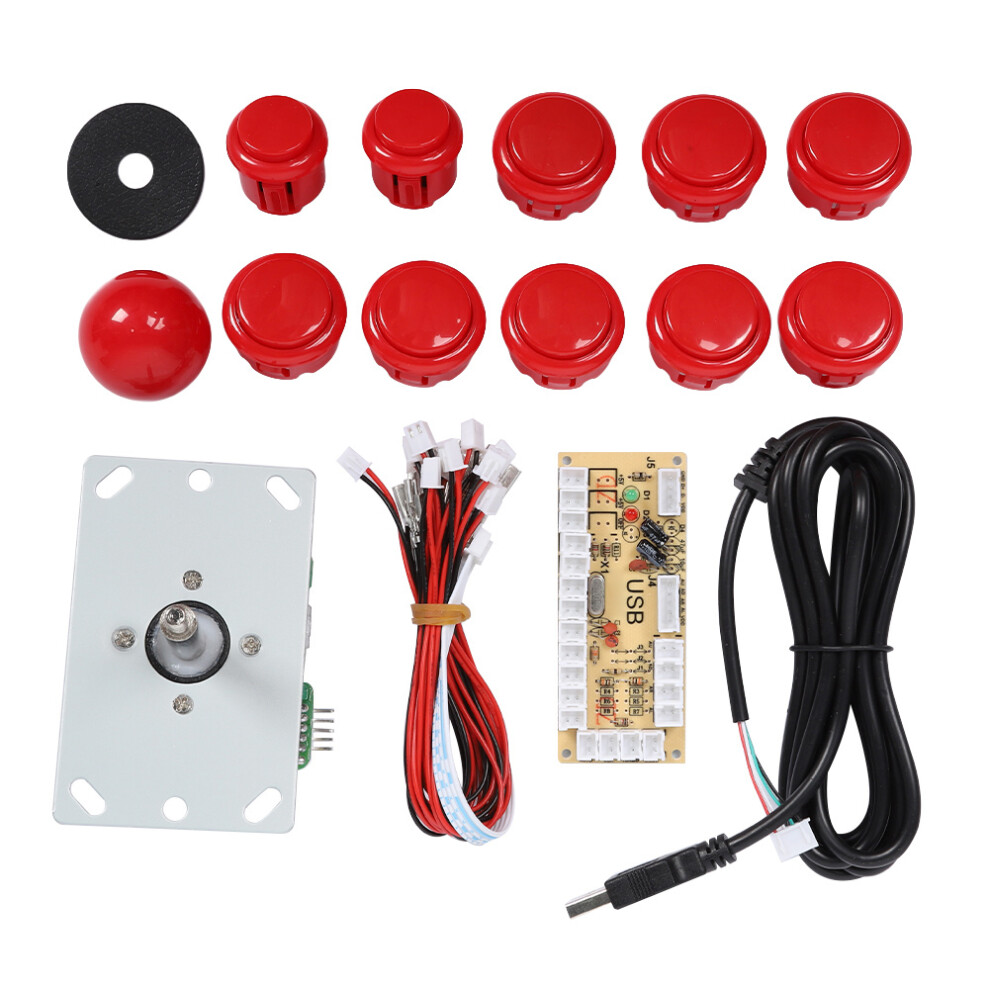 Reliable Arcade Gaming Kit For Serious Gamers, Snap-In Installation Facilitates Customization, Long Life Components Ensure Enduring Performance, Good 9420858103424