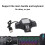 Centro de Comando de Batalha, Conversor Compacto de Mouse e Teclado para Jogos Competitivos, Conectividade com Fio para Jogabilidade Ininterrupta, 4