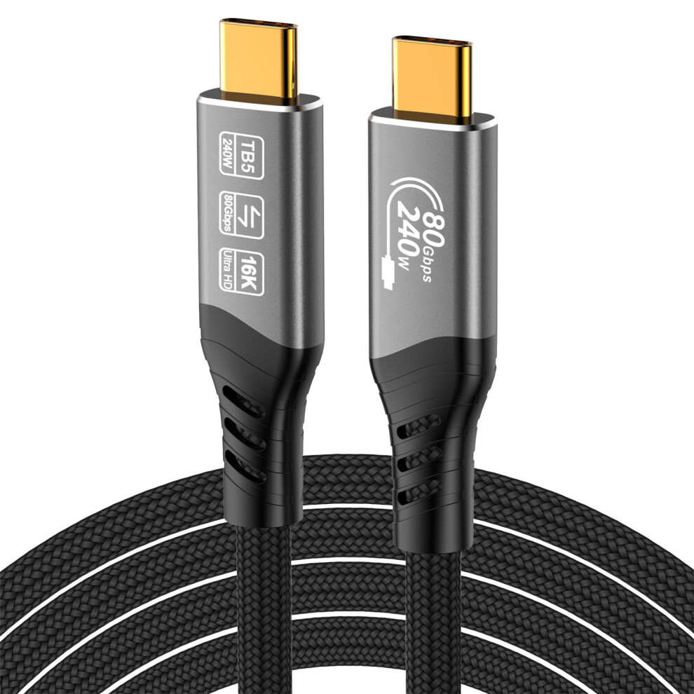Highly Definition Video Output Cable 4K 240Hz 5 240W Charging Data Transfer 0.5M 7695001233286
