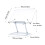 Cooking Recipe Stand Adjustable Heights Angled-rotatable 5