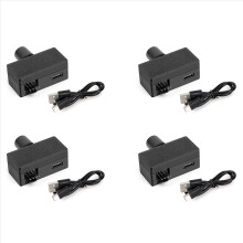 4-fach Lüfterdrehzahlregler, 4-Pin-PWM-Lüfterregler, Typ-C-Netzteil, DIY-Wasserkühlungskühler, Hochleistungs-PWM-Lüfterregler