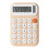 Double Power Solar Calculator met batterij, hoge-amandel 1
