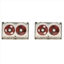 x 55-Minuten-Leerkassetten, doppelseitig, kleine offene Metallscheibe, Leerkassette, Bandscheibe C