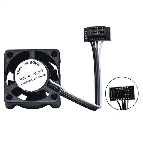 3X 3D Printer Hotend Koelventilator Mini Koelventilator PWM Temperatuurregeling voor P1S P1P 1