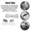 8 Pack Gutter Downspout Extensions Gutter Hinges Downspout Extension for Rectangle or Square Downspout 3