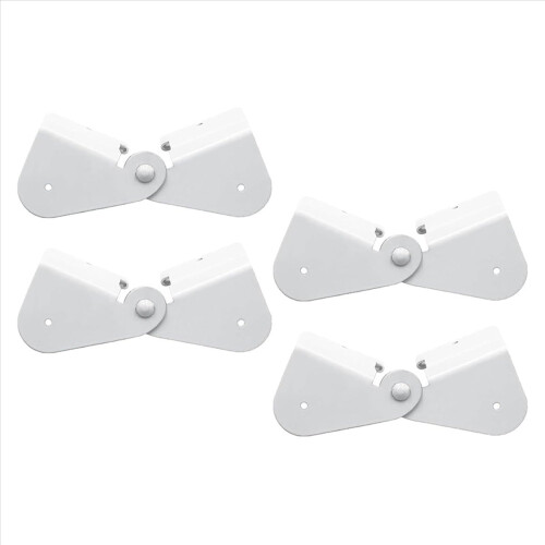 8 Pack Gutter Downspout Extensions Gutter Hinges Downspout Extension for Rectangle or Square Downspout 1