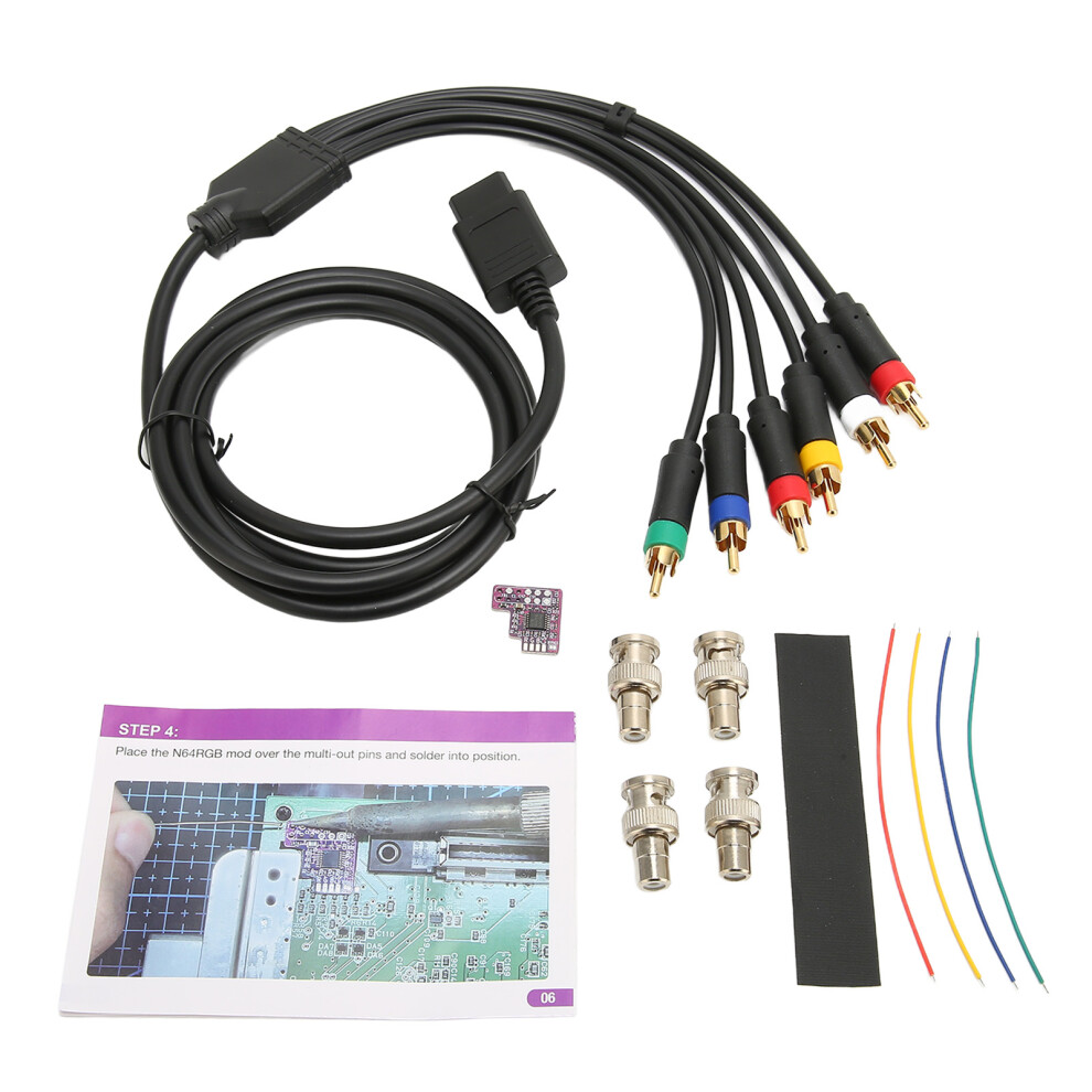 Rgbs Cable For Ntsc And Pal Consoles,Audio Output With Signal Processing, Good Sound, Good Sound, Good Sound, Good Sound, Good Sound, Good Sound, Good 9420858173298