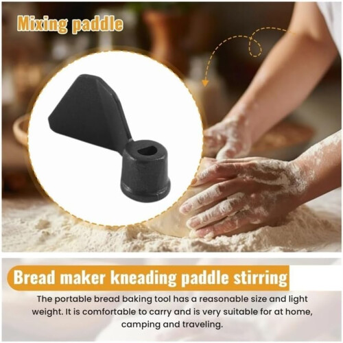 Bread Maker Paddle Stainless Steel OEMCompatible Kneading Blade Replacement for Baking Machine 2