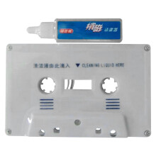 Cassette Head Cleaner and Demagnetizer Set for Clear Sound Restoration in Home and Car Stereo