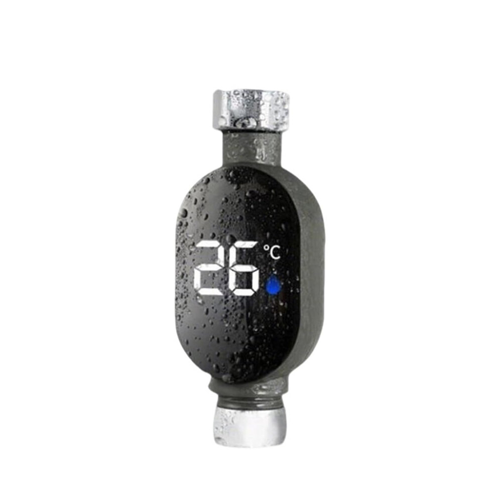 LED Shower Thermometer with Instant Read Digital Display, Waterproof Temperature Gauge for Bath