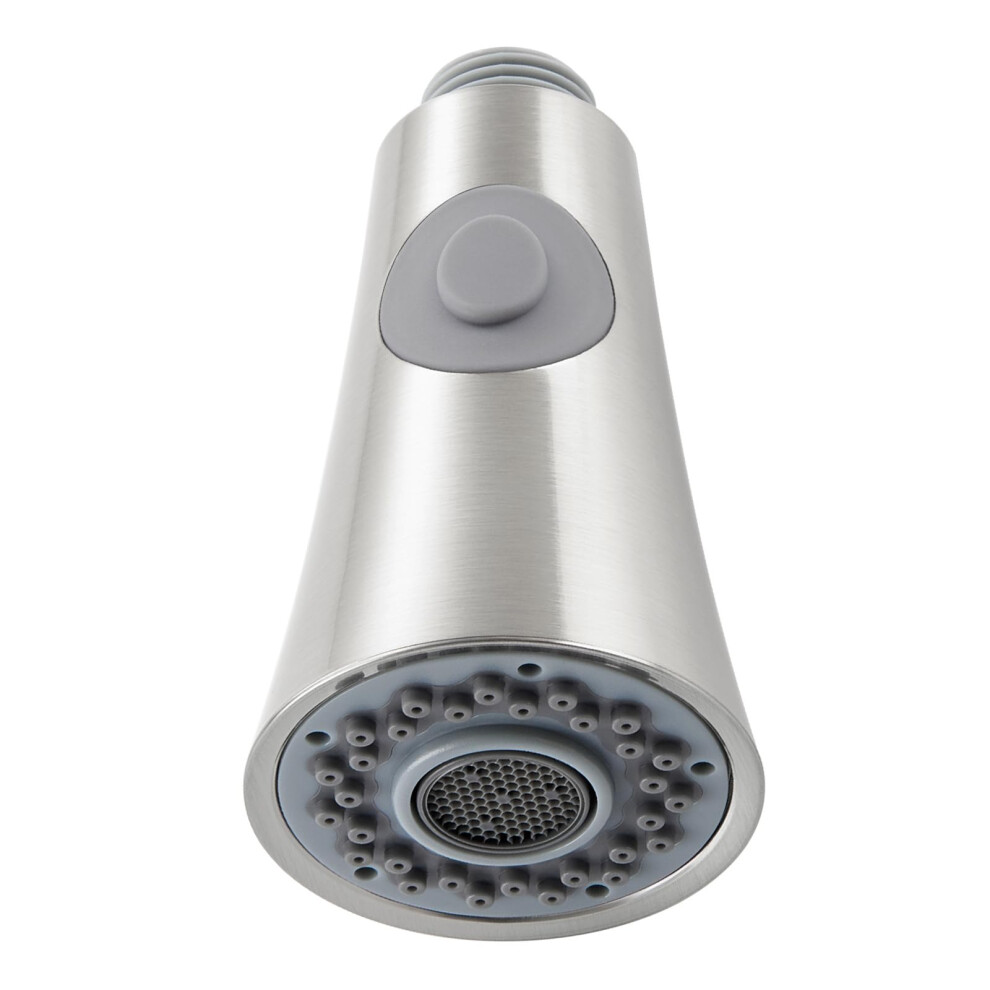 Kitchen Faucet Spray Head Replacement With Dual Spray Modes, Brushed Nickel Pull Down Sprayer 9001264063528