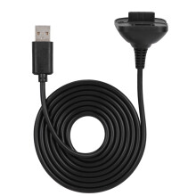Replacement Charging Cable For Xbox 360 Controllers, Safe And Durable Cable With Silver-Plated Interface For Enhanced Gaming Sessions, Good Sound