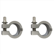 2X Cymbal Stand Memory Lock, Drum Clamp Multifunction for Music Instrument Percussion Parts Silver