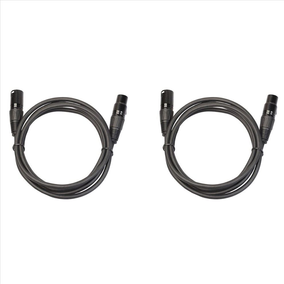 2X Xlr Audio Cable Karaoke Mic Sound Cannon Cable Male To Female Xlr Cable Xlr Extension Mikrofon Cable 1Meter 4852840261778