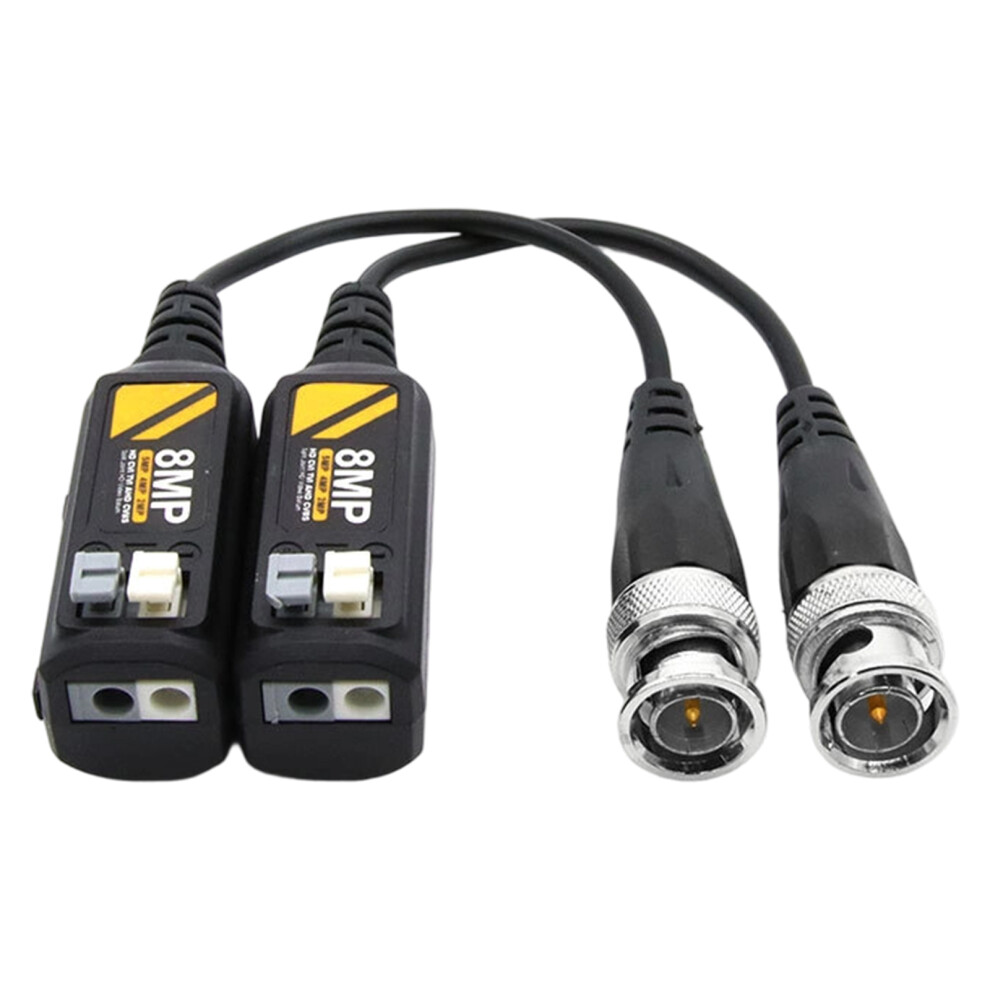 Industrial Cctv Video Balun Connectors With Weatherproof Abs 7704000521772