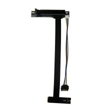 M.2 NVMe naar PCIe X16-verlengkabel Draai rechts FFC-25 cm