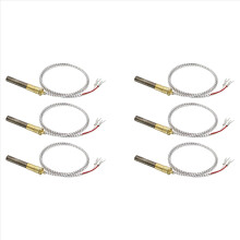 36-Zoll-Thermopile (750 mV) passend für Heat Glo Heatilator, 750 C Millivolt-Thermoelement als Ersatz für Kaminteile Q313A, 6 Stück