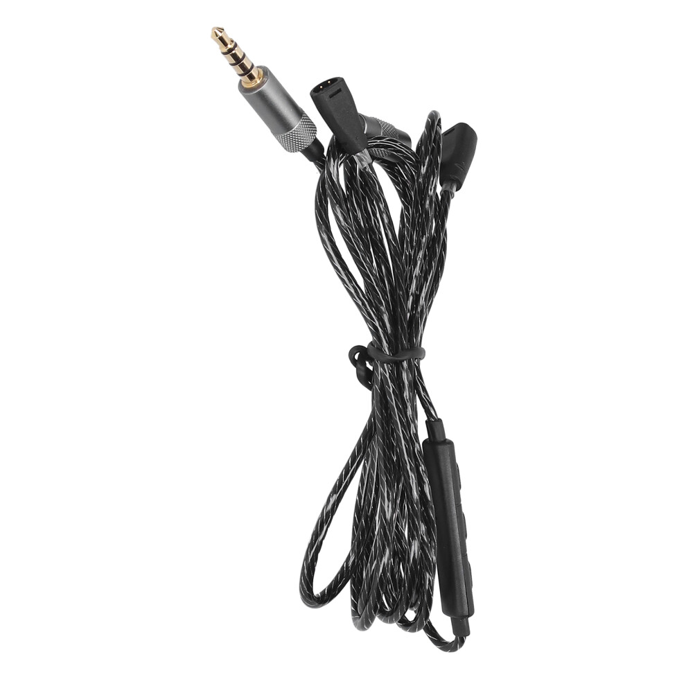 Upgrade Audio Cable With Inline Mic For In Ear Monitors,Easy To Store Tangle Free Design With Soft Hand-Feel, Good Sound, Good Sound, Good Sound, Good 9420858955627