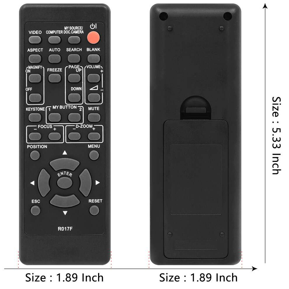 New Projector Remote Control For Hitachi Cp-A222wn Cp-A302wn Cp-Aw252wn Cp-Ex250 Cp-Ex300 Cp-Wx3030wn 3Lcd Projector 6935161406368