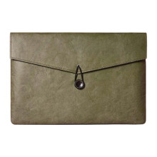 Paper Tablet Bag Sleeve Portable Laptop Sleeve-Green 15 inches