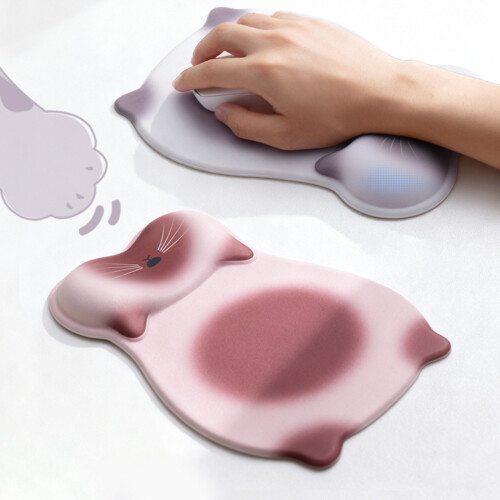 Easy to Clean Silicone Mouse Pad Wrist Rest Resistant to-D 2