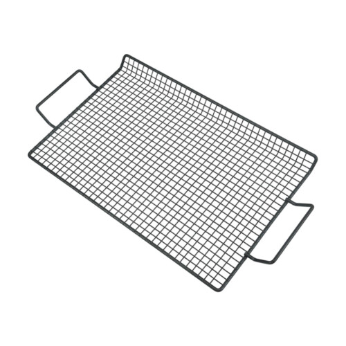 Barbecue Grilling Rack Cooking Grid With Handle Sturdy Supports Weight 1