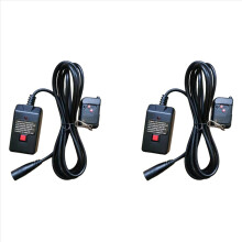 2x Rookmistmachine Bedrade afstandsbediening Onderdelen Afstandsbediening Ontvanger voor 400W 900W 1500W Stage Effects Fogger