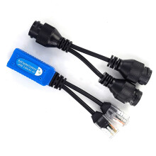 2 Port POE Multiplexer Integrating Power and Data in Ethernet