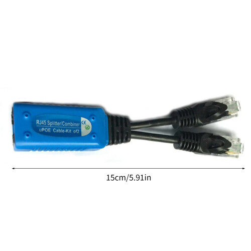 2 Port POE Multiplexer Integrating Power and Data in Ethernet 2