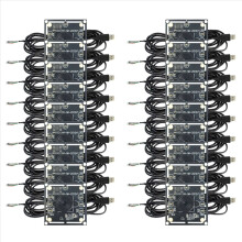 Nieuwe 18 stuks 100 graden cameramodule 1MP OV9732 1280x720 USB gratis driver handmatige focus, met 2 meter kabel voor WinXP/7/8/10