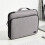180 Degree Full Open Tablet Bag Protective Laptop Bag-Gray L 6