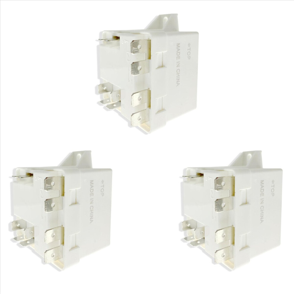 3X Relay Compatible With Leer 35A Potential Relay For Refrigeration, Hvac Systems - Compatible With Freezers And Coolers 4852840267039
