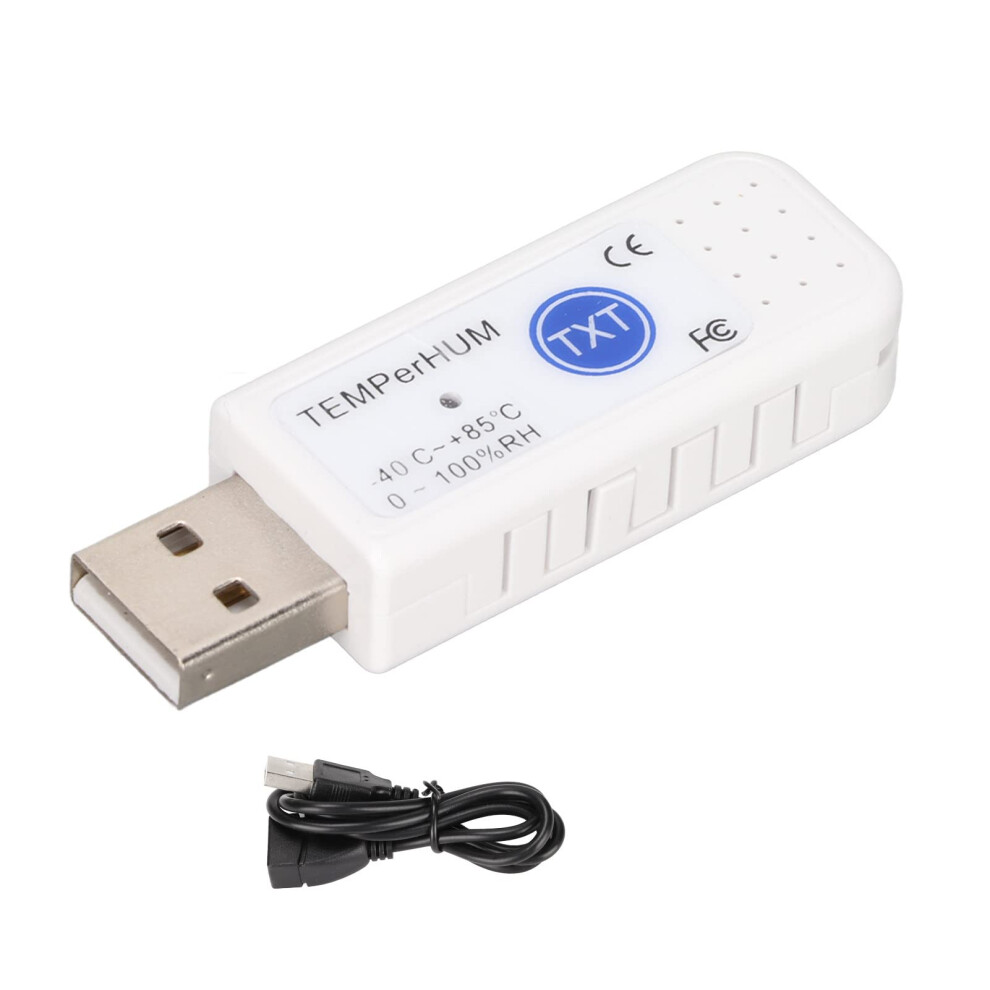 USB Temperature and Humidity Data Logger with RealTime Monitoring and  Alerts