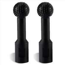 2 gouges sphériques à bille pour sculpture sur bois, accessoire pour meuleuse d'angle 115/125, tête de 25 mm