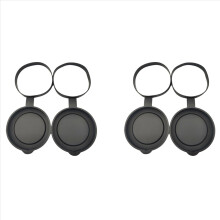 4 pezzi Binocolo Tappo protettivo in gomma per obiettivo Binocolo Best Protect 61-63MM
