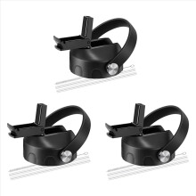 3X Lids Dustproof Leakproof Flip Top with Straw for Wide Mouth 12/16/18/20/32/40/64oz Water Bottles