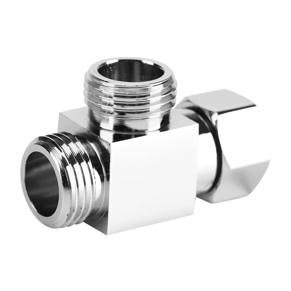 Universal G1/2 Brass Chrome 3Way Shower Diverter Valve For Bathroom Shower Head And Handheld 9119770780652