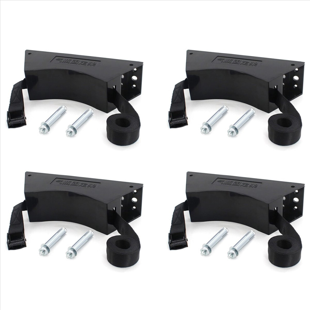 4X Propane Tank Holder, Gas Cylinder Holder, Cylinder Wall Mounted Bracket, Gas Cylinder Holder For Rv Water Softener 4852840260481
