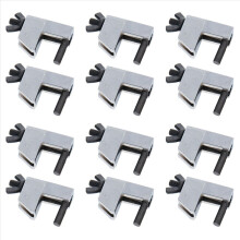 Brake Line Clamp, 12 Pcs Hose Pinch Clamp Pliers, Metal Brake Line Clamp Suitable for Flexible Hoses Hoses