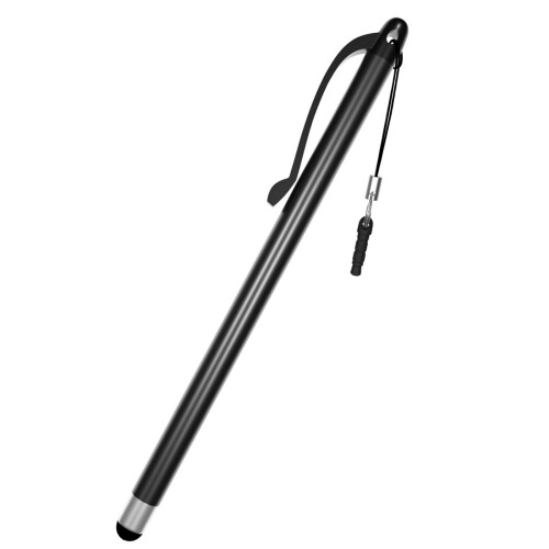 Ergonomischer Stift aus Aluminium mit bequemem Griff und-Schwarz