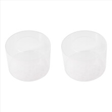 2 stuks ronde acryl taartdisplayborden, taartrandschrapers, taartplateaus, DIY ronde decoratietaart, navulbaar bord (A)