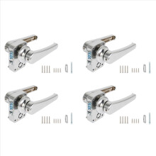 4x RV toiletdeurslot badkamerdeurslot caravan boot grendel handvat slot RV accessoires