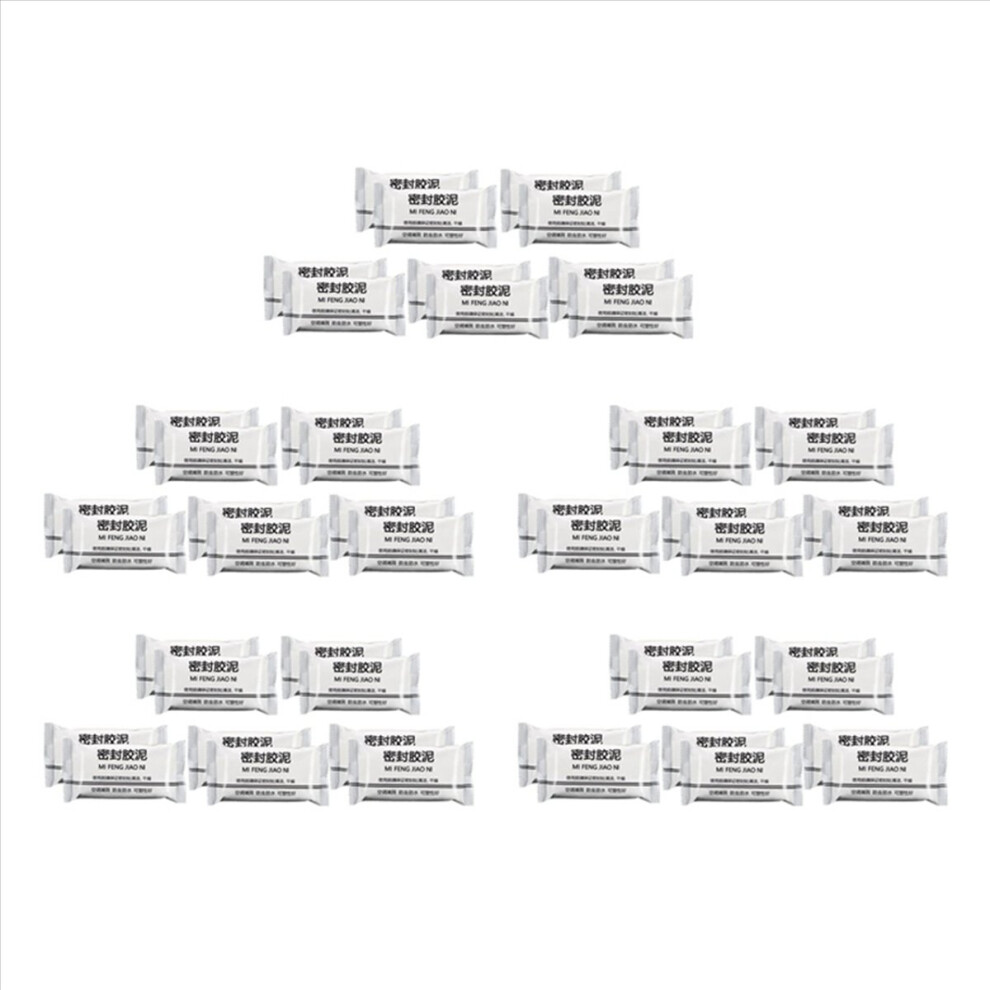 50Pcs Super Diamond Mud Seal, New Type White Seal Putty Waterproof Duct Seal Repair Sealing Clay 4852840260283
