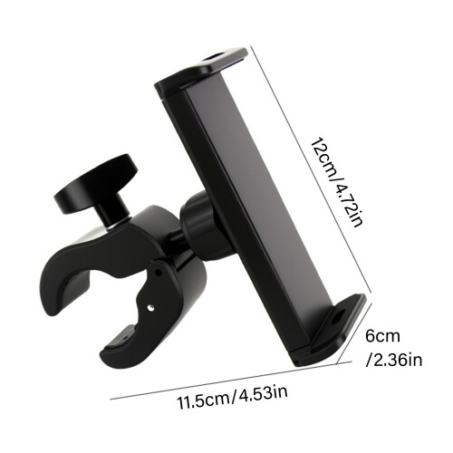 Adjustable Handlebar Grip Support for Device from 4.5 to 9.7in 2