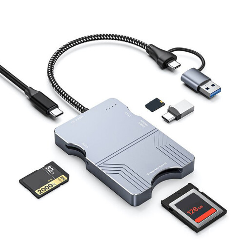 Easy Use CFEB Card Reader 10GB Rapid Transfer Compatible TF 1