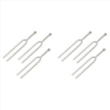 6x 440 Hz stemvork, standaardtoonhoogte, een stemvorkset voor het stemmen van gitaar en viool, accessoires voor het stemmen van muziek