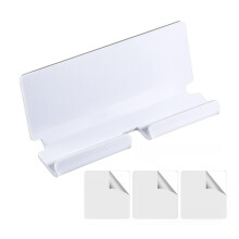 Acryltabletten-Wandhalterungen, selbstklebende, stabile-Weiß