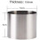 2 PCS 5cm Stainless Steel Cake Mold Mousse Ring RustResistant Smooth Edge Baking Cutter 2