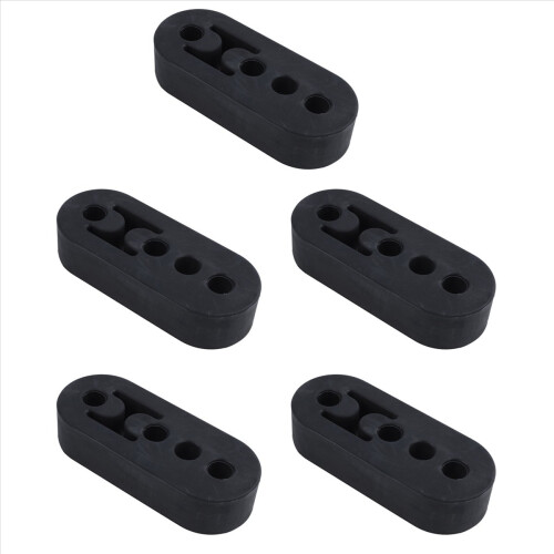 5X Universal Black Rubber Car Exhaust Hanger Bushing
