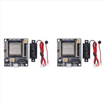 2X AI-spraakherkenningsmodulekit Intelligent offline geluidsbesturingsontwikkelingsbord met 2 MB flash voor Smart Home